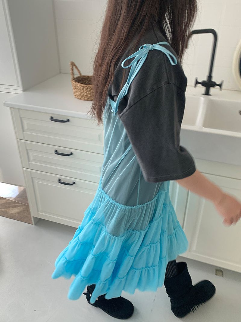CANCAN LAYERED SKIRT DRESS (3C)