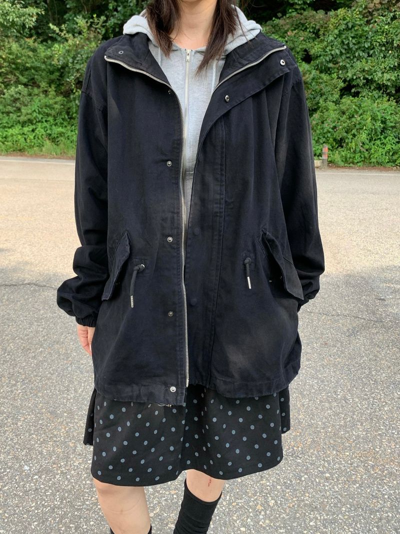 Vintage Washed Field Jacket Jumper (3c)