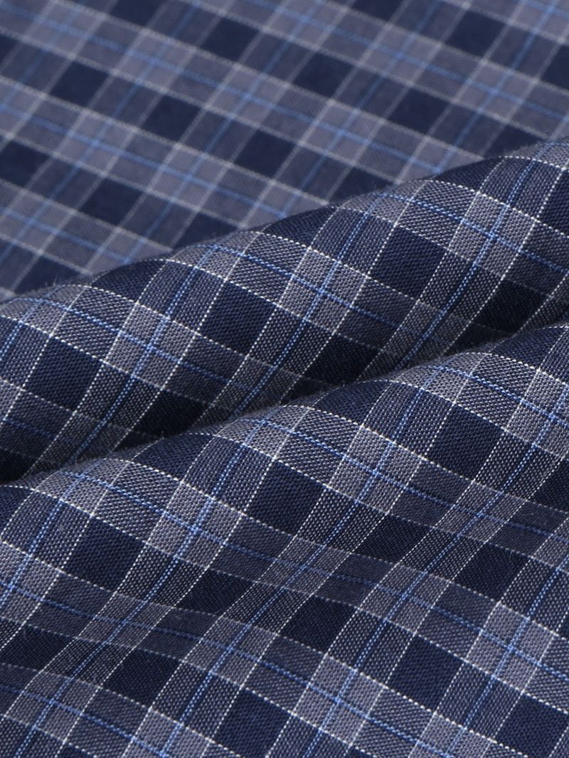 Sion Checked Half Shirt
