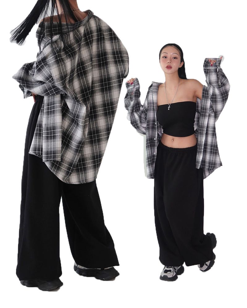 Delight-J（ディライトジェイ）の「[UNISEX] 5 colors classic checkered shirt（Tops）」