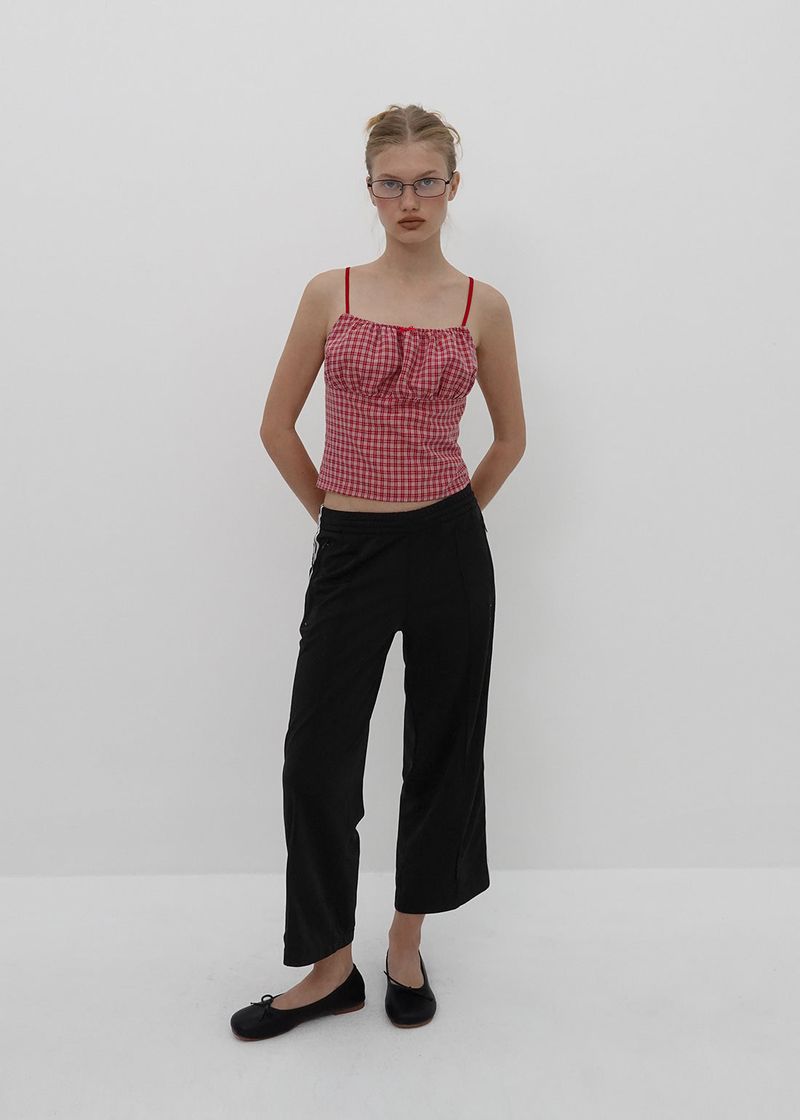 [MADE] Cotia Check Sleeveless Blouse