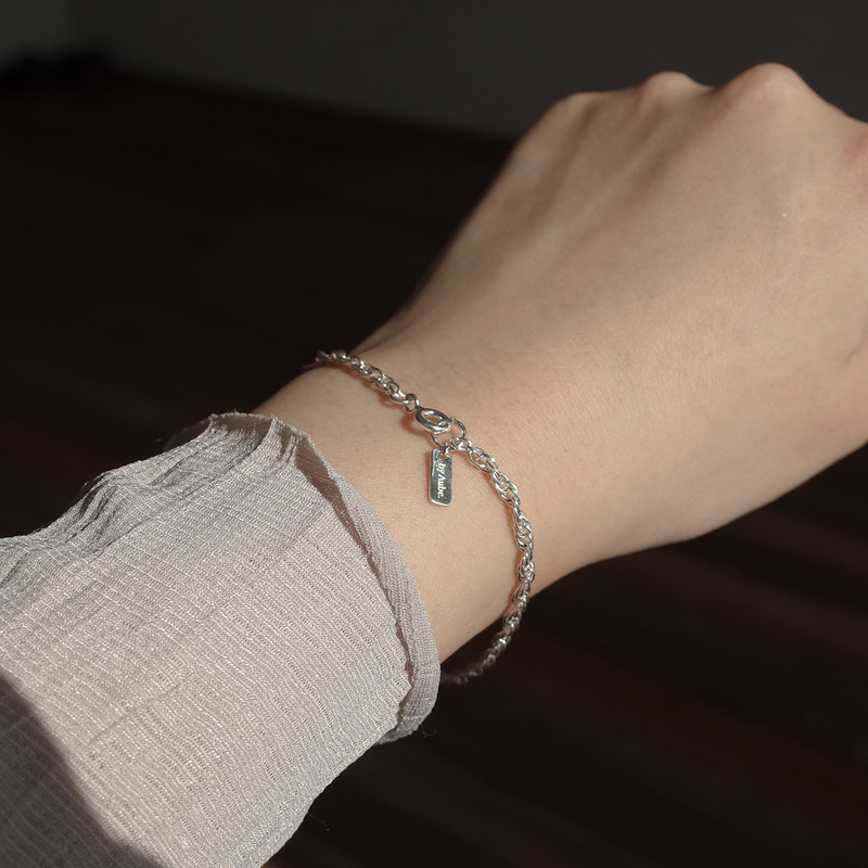by Aube.（バイオーブ）の「[MADE] 2.63 チェーンブレスレット（アクセサリー）」