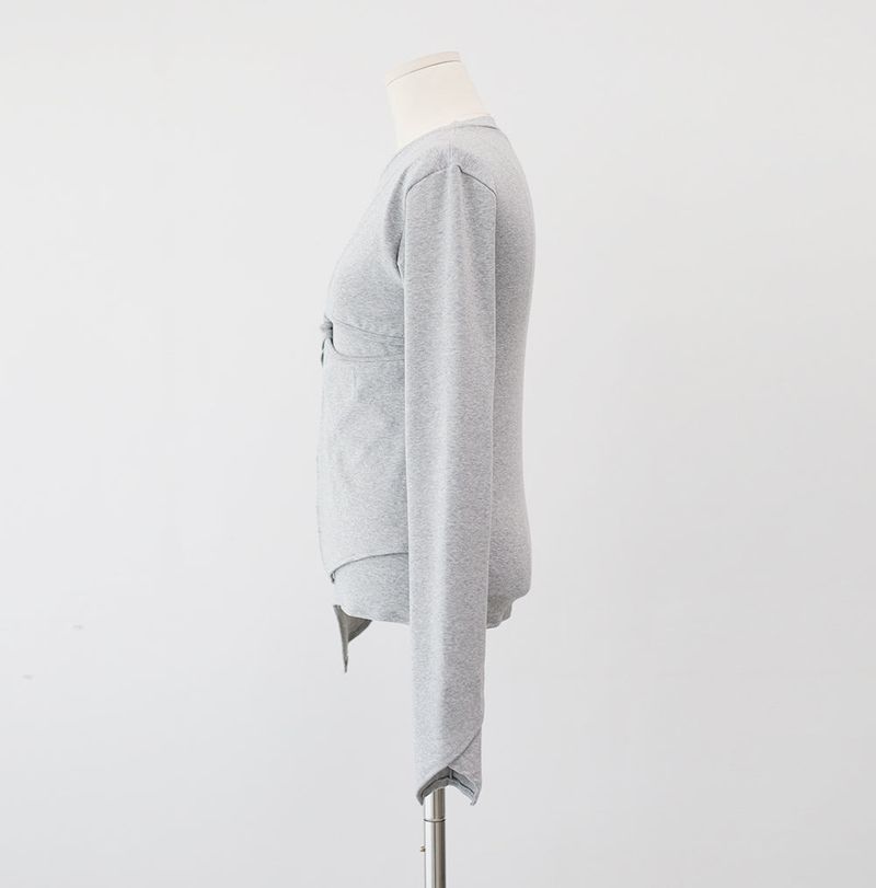 Twisted Slit T-Shirt