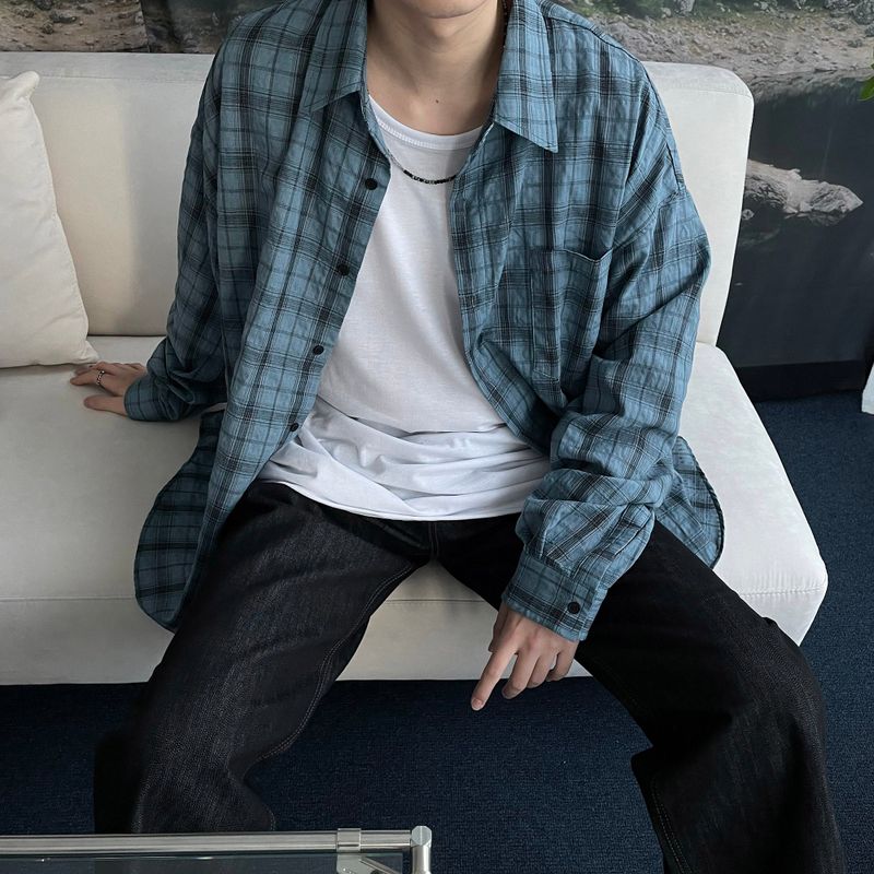 COZINESS（コジネス）の「OA Aron Linkle Check Shirt (4 colors)（Tops）」