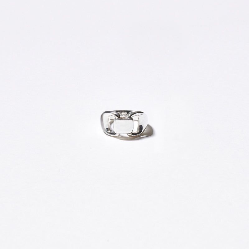 Square Link Bold Ring