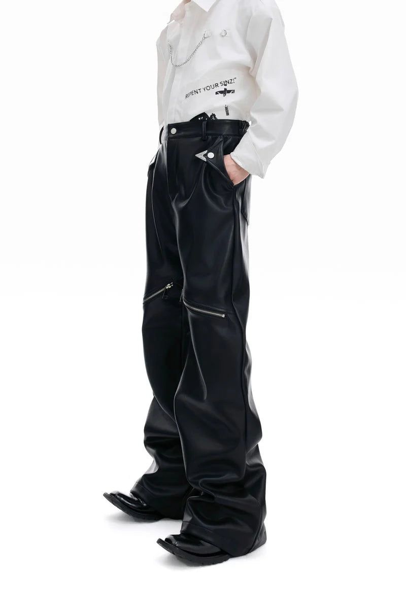 Argue Cultureの「Matte Leather Zip Pants（Pants）」