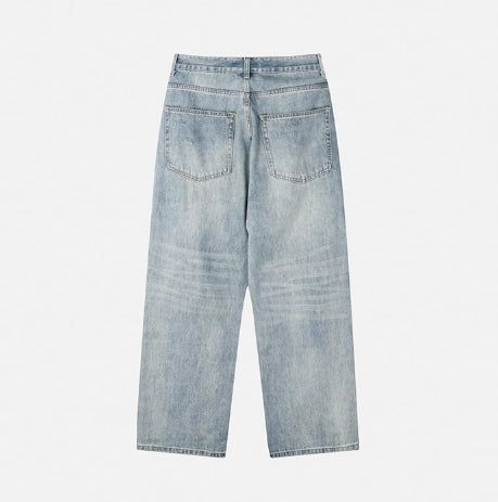 Kuda Damaged Wide Denim Pants