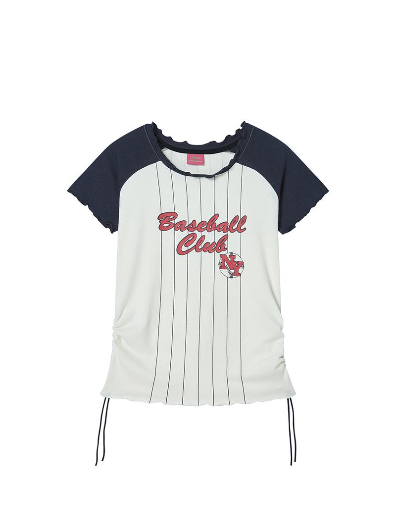 BASEBALL CLUB TEE NAVY