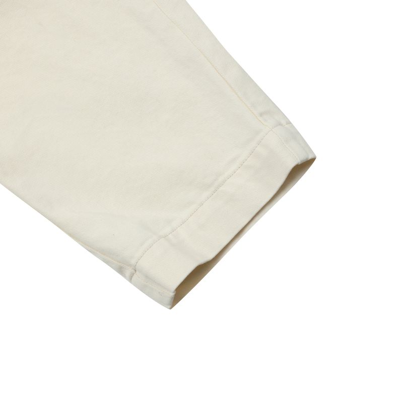 IVORY DRAWSTRING TROUSERS