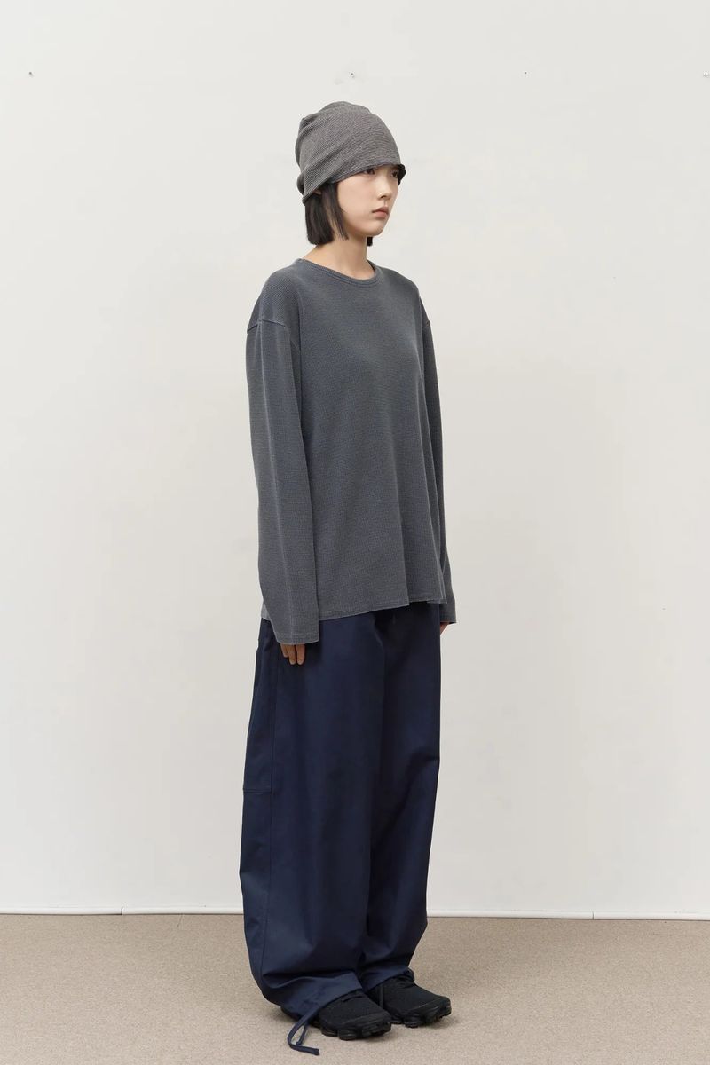 Gell Pigment Waffled Longsleeve