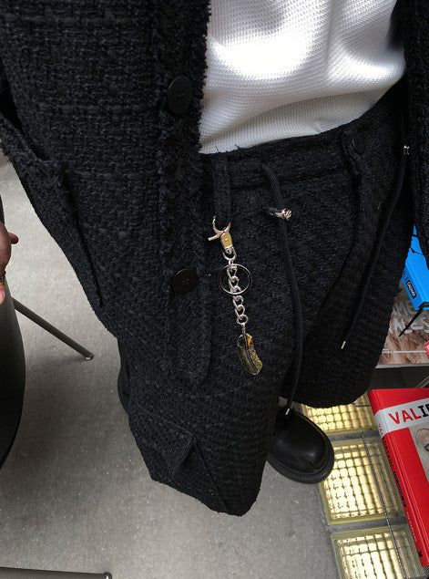 No.0190 feather key RING