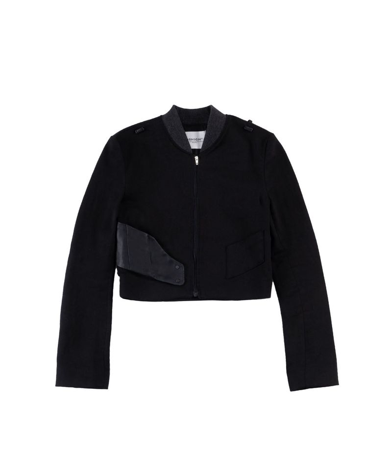 OSHIGH(オスハイ)の「POCKET DETAILS ZIP-UP JACKET BLACK()」