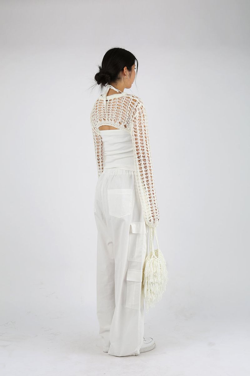 NET SUMMER KNIT BOLERO
