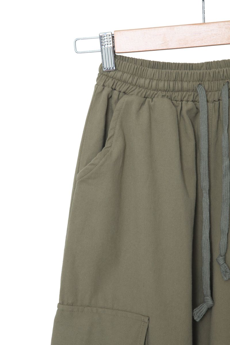 Bio-Washing Cargo Pants