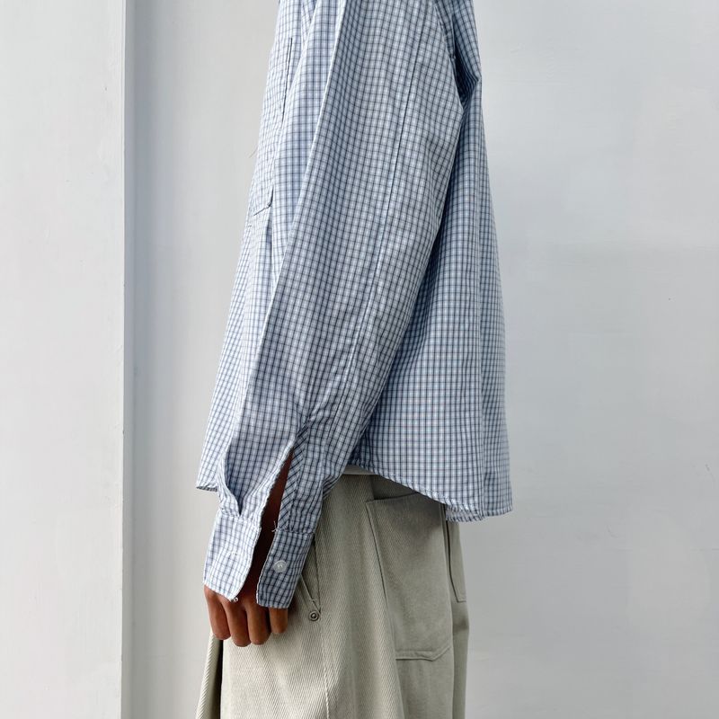 Cropped Check Shirt