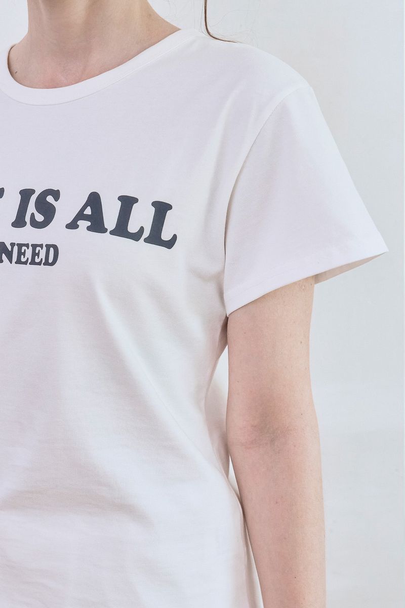 Lovemark T-shirt [Ivory]