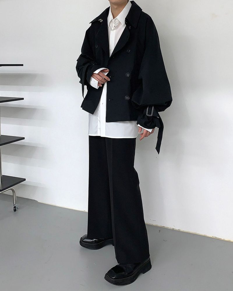GM Balloon Short Trench Jacket (2 colors)