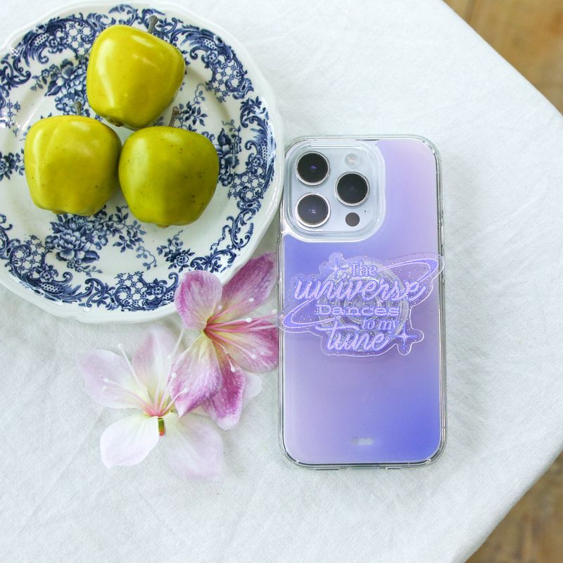 【MADE】Gradient translucent Jelly hard Phone case