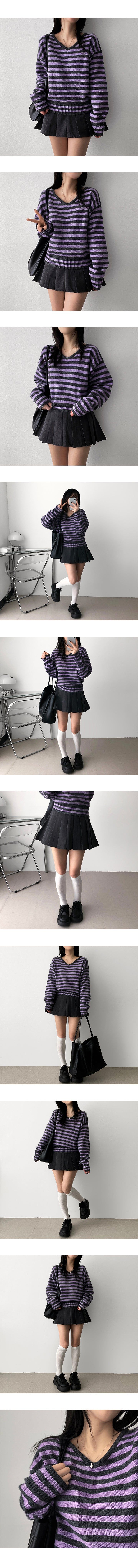 Arkle Stripe V-knit
