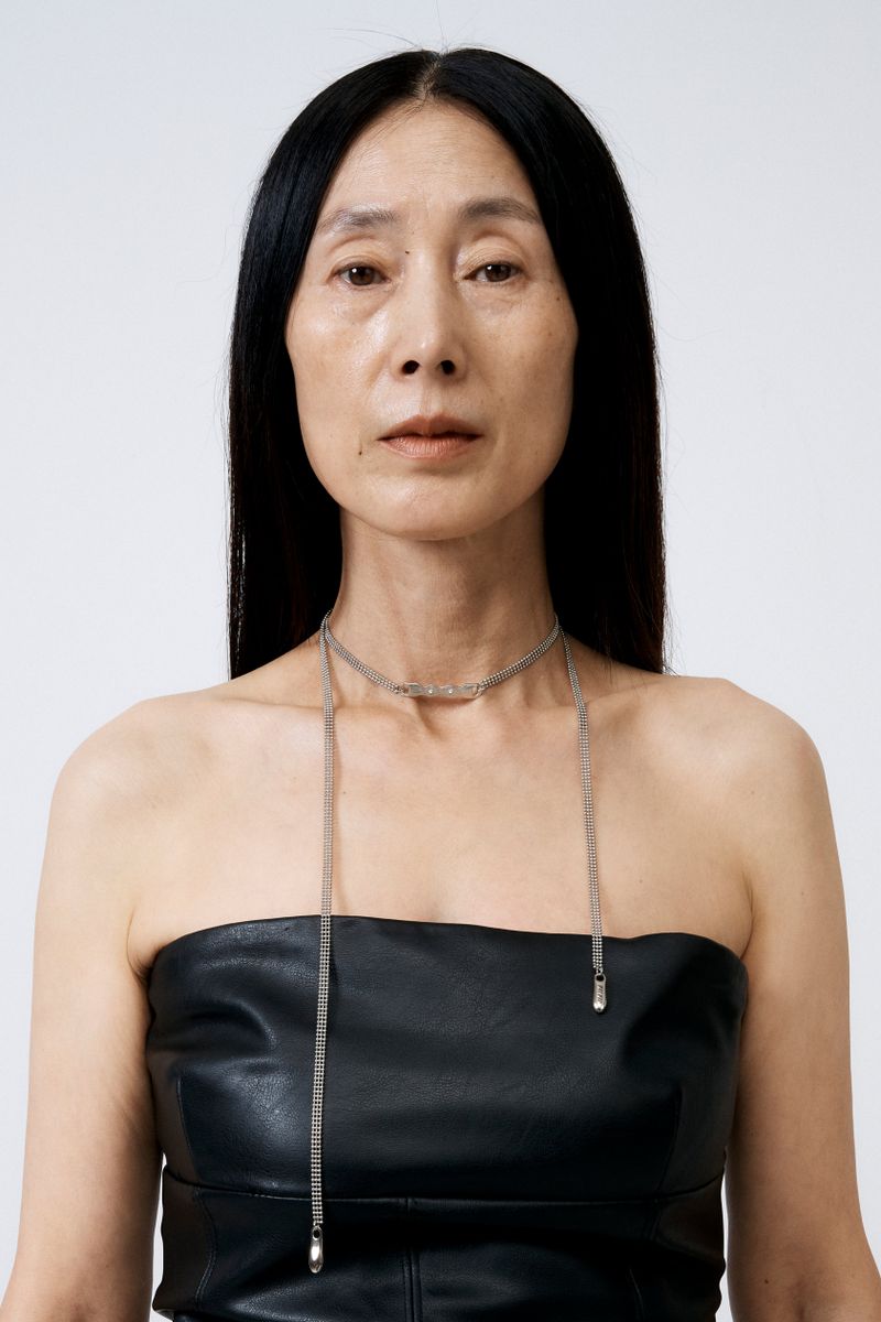 BAR SCARF NECKLACE