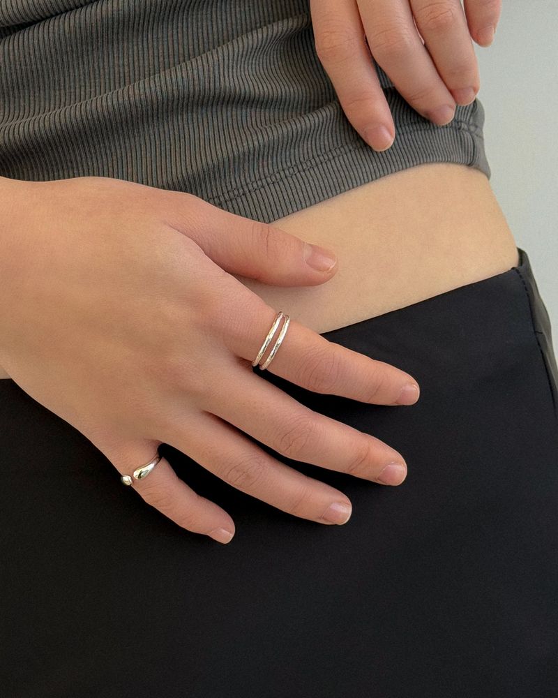 Different ring (silver) *1PCS