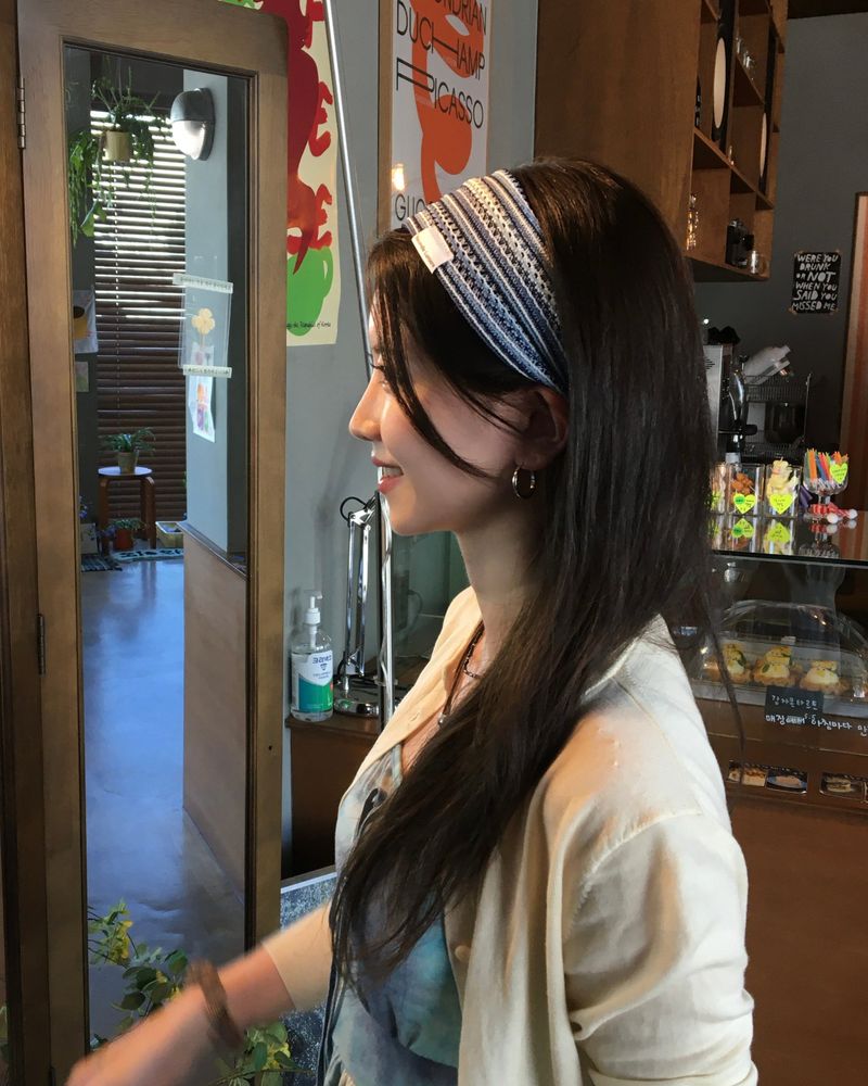 Nouvelle Lumiere(ヌヴェルルミエール)の「Artif Hair Band Sky Blue(Hair Accessories)」