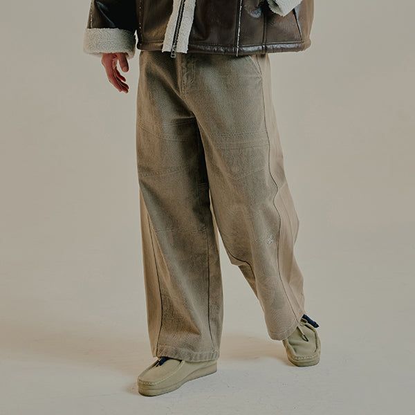 ROMANTIC CROWN(ロマンティッククラウン)の「DENIM TEXTURE PANTS(Pants)」