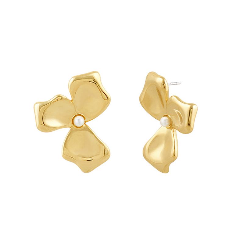 TRIPLE GOLD EARRING