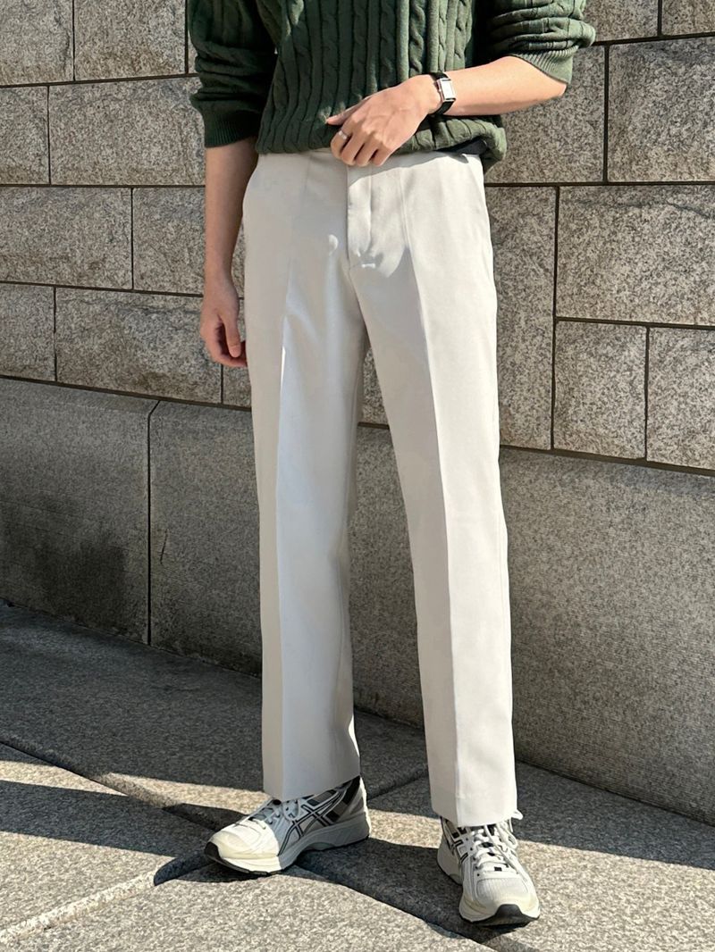 lemenne（ルメンヌ）の「イノセミワイドスラックス（パンツ）」