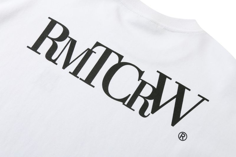 RECENT LOGO LONG SLEEVE_WHITE