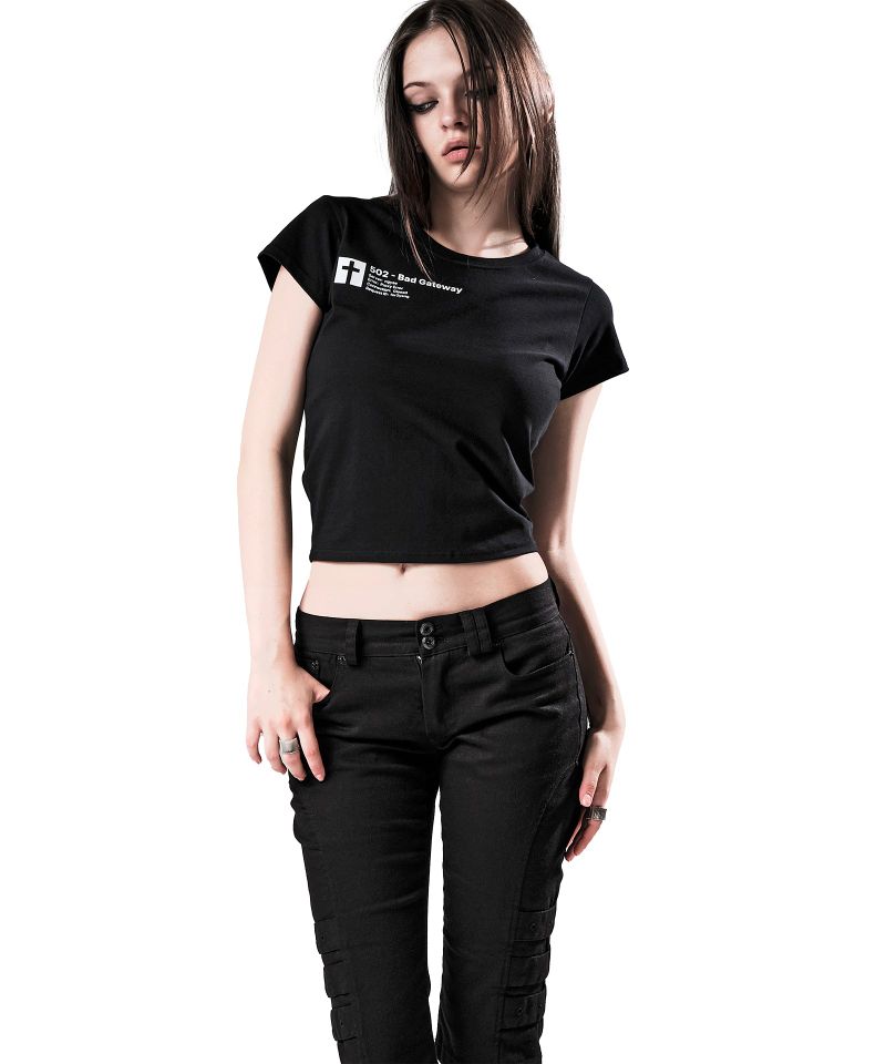 502 ERROR T-SHIRT BLACK