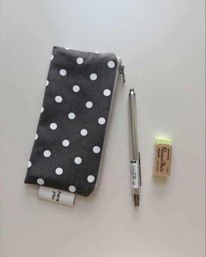Dot tool pouch - gray