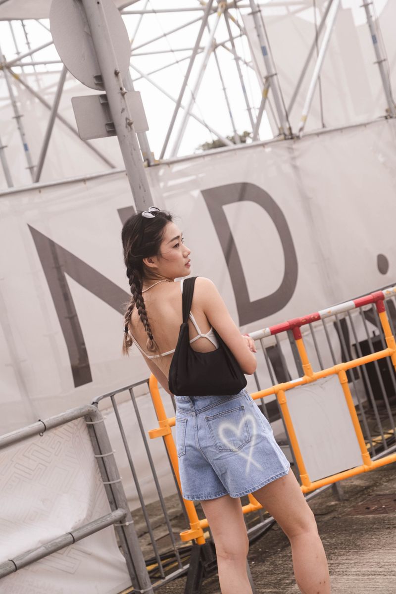 We Fell In Love In Reality（ウィ フェル イン ラブ イン リアリティ）の「Call Me Backless Bodysuit (with pads) - White（Tops）」
