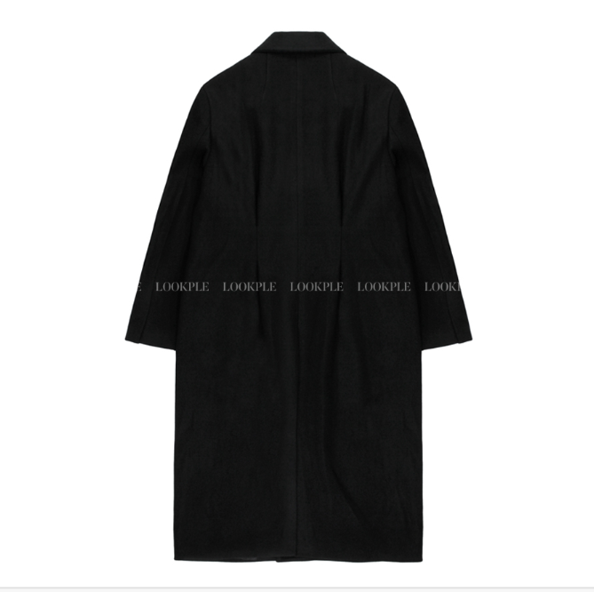 Divine Dart Maxi Overfit Wool Coat
