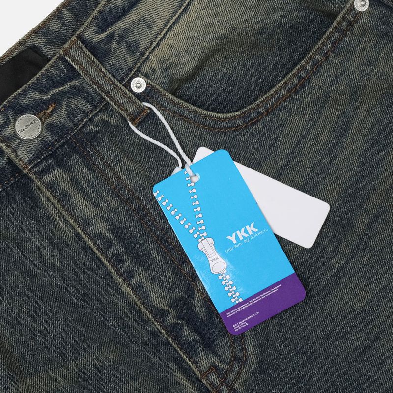 Natural balloon denim pants (3color)