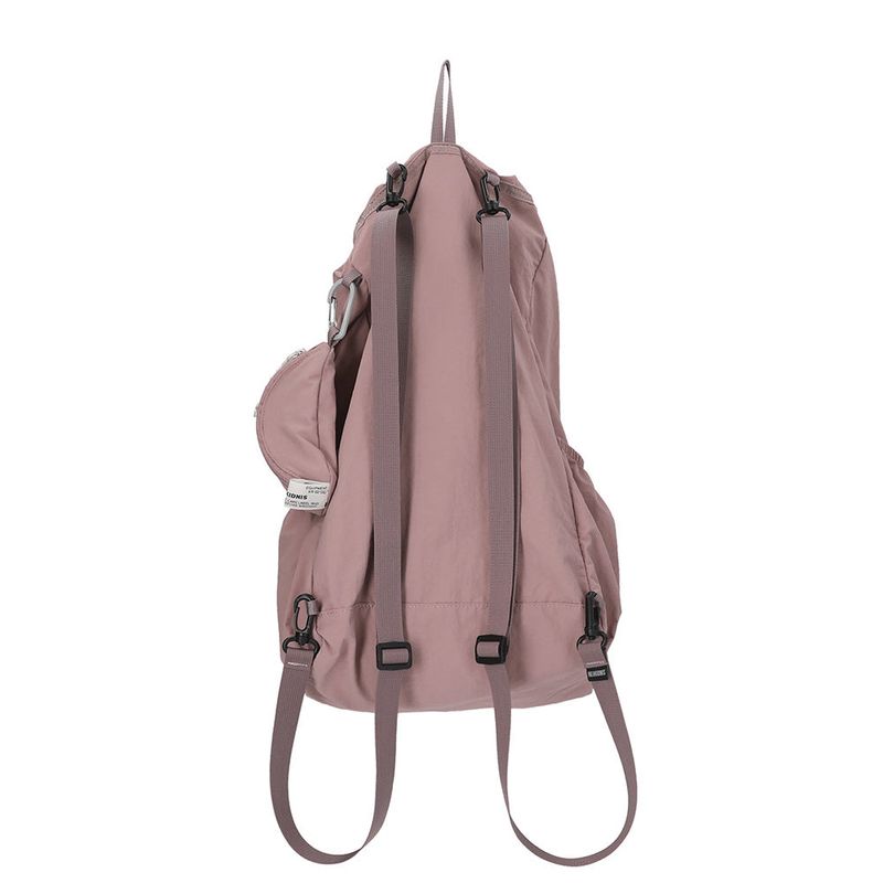 ID Packable String Backpack 18L / Dusty Pink