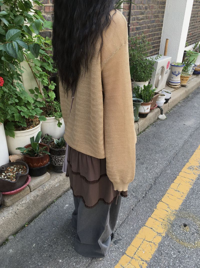 サマー ルーズフィット カーディガン