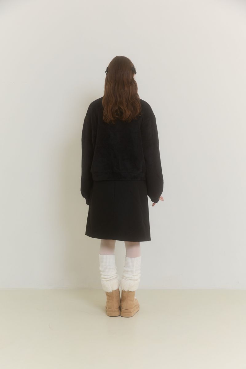SNOW FALL MIDI SKIRT