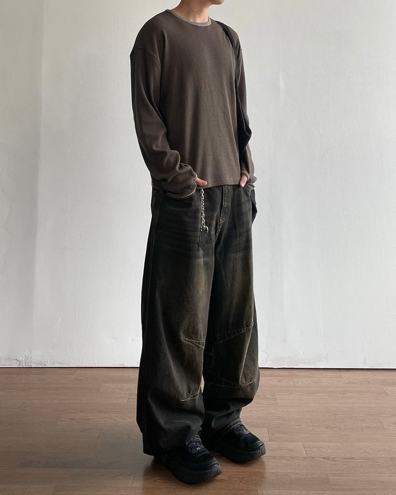 Mood Tinted Black Denim Pants