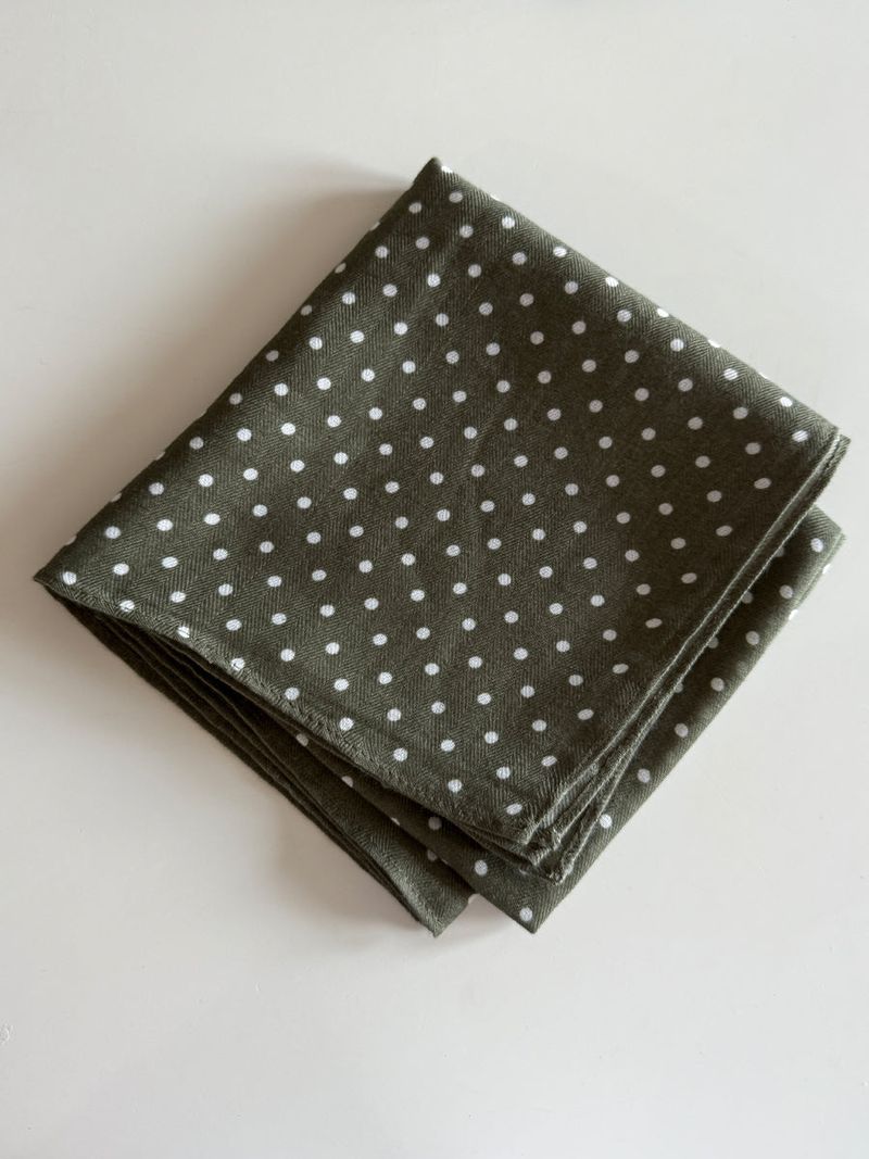 dot bandana scarf