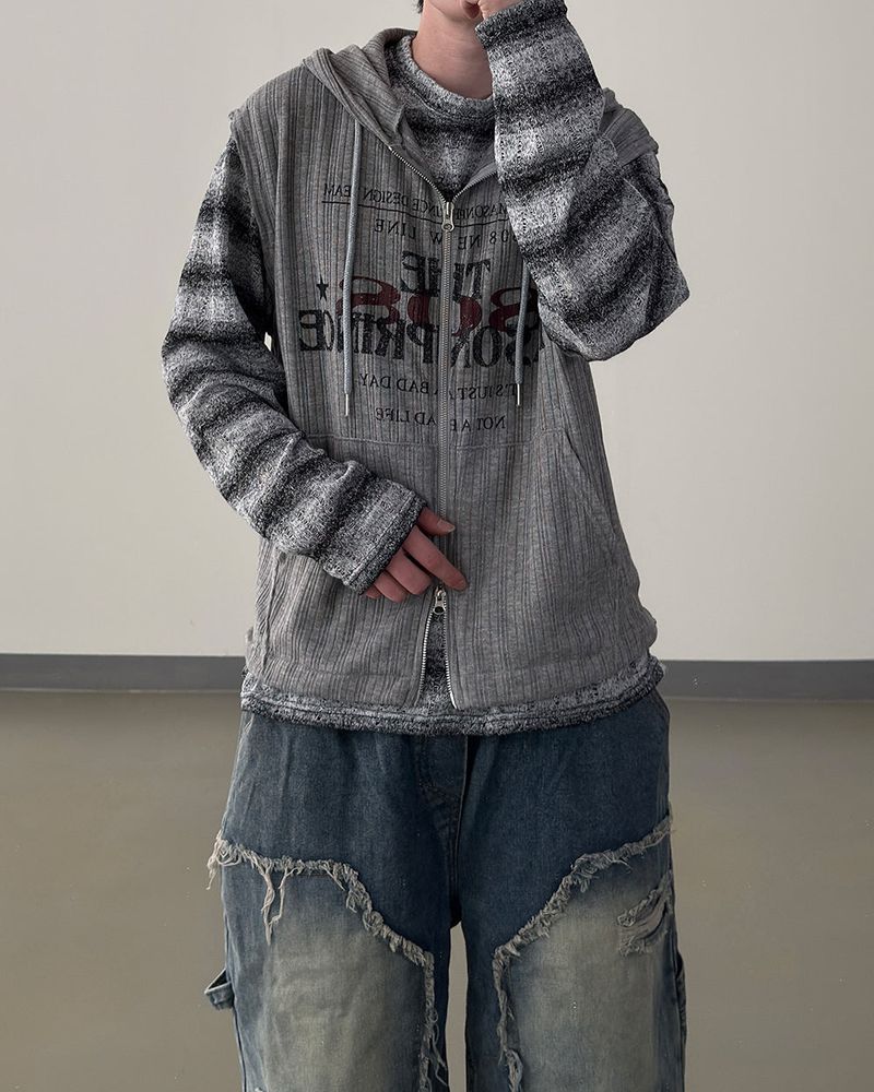 Kaiden Knit Hood Vest