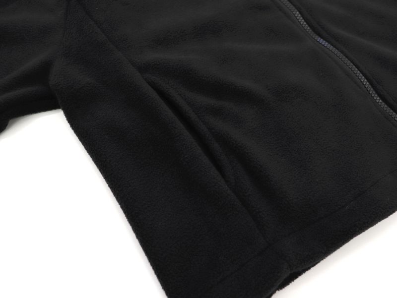 [MADE] Laco Basic String Semi-Crop Fleece Fleece Zip-up