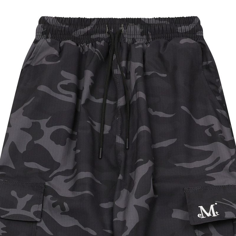 CRIEFF CAMO POLY CARGO PANTS UNISEX (2Color)