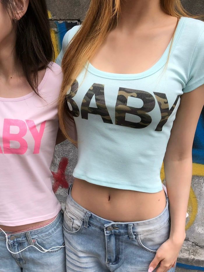 Camo Baby Tee