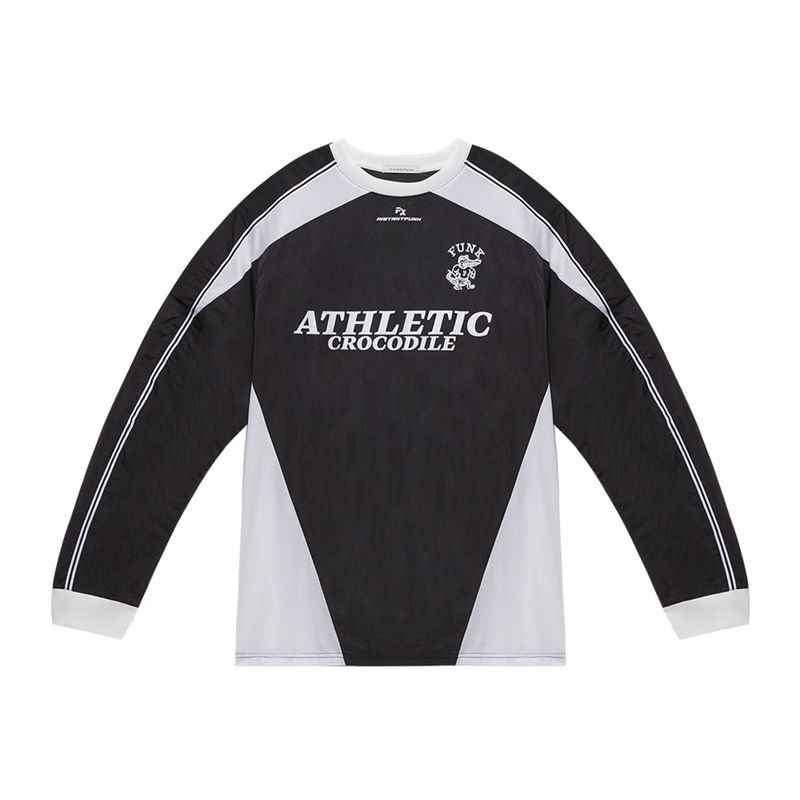 Sporty graphic sweatshirt