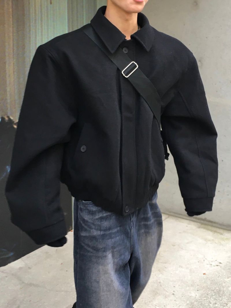 Leon Harrington Crop Wool Jacket 2C
