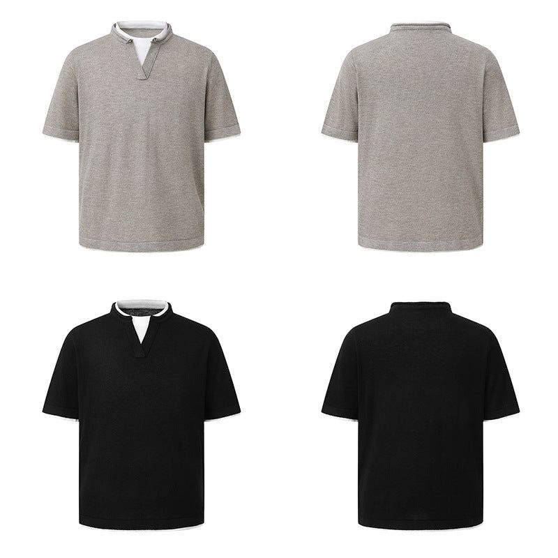 Reeve Layered Neck Tee