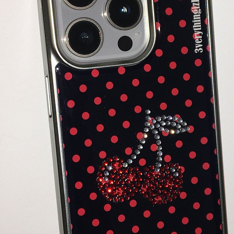 cherry epoxy bumper case