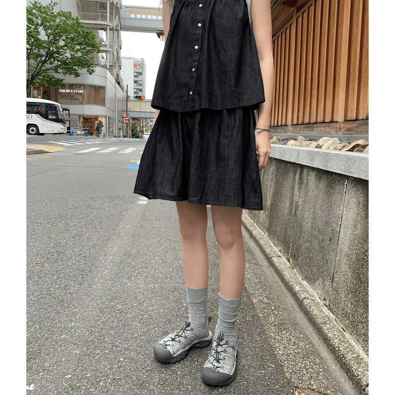 mirinaero（ミリネロ）の「マチルデニムスカート（スカート）」