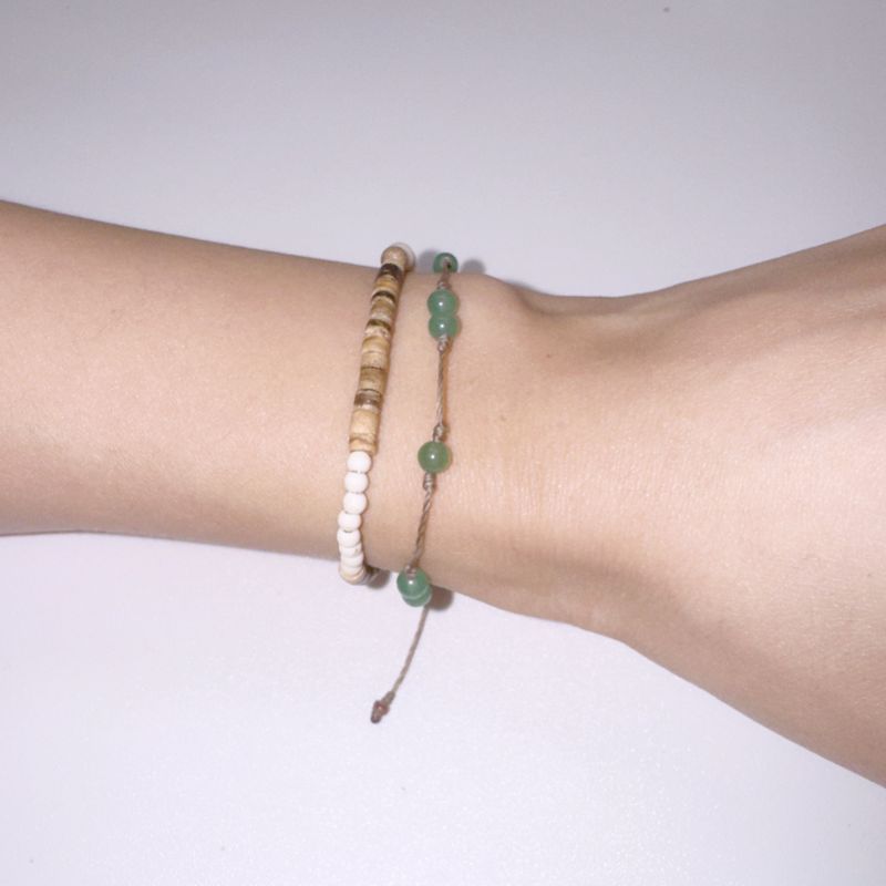 macadamia wood bracelet